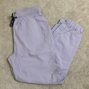 LA Hearts Lavender Nylon Joggers